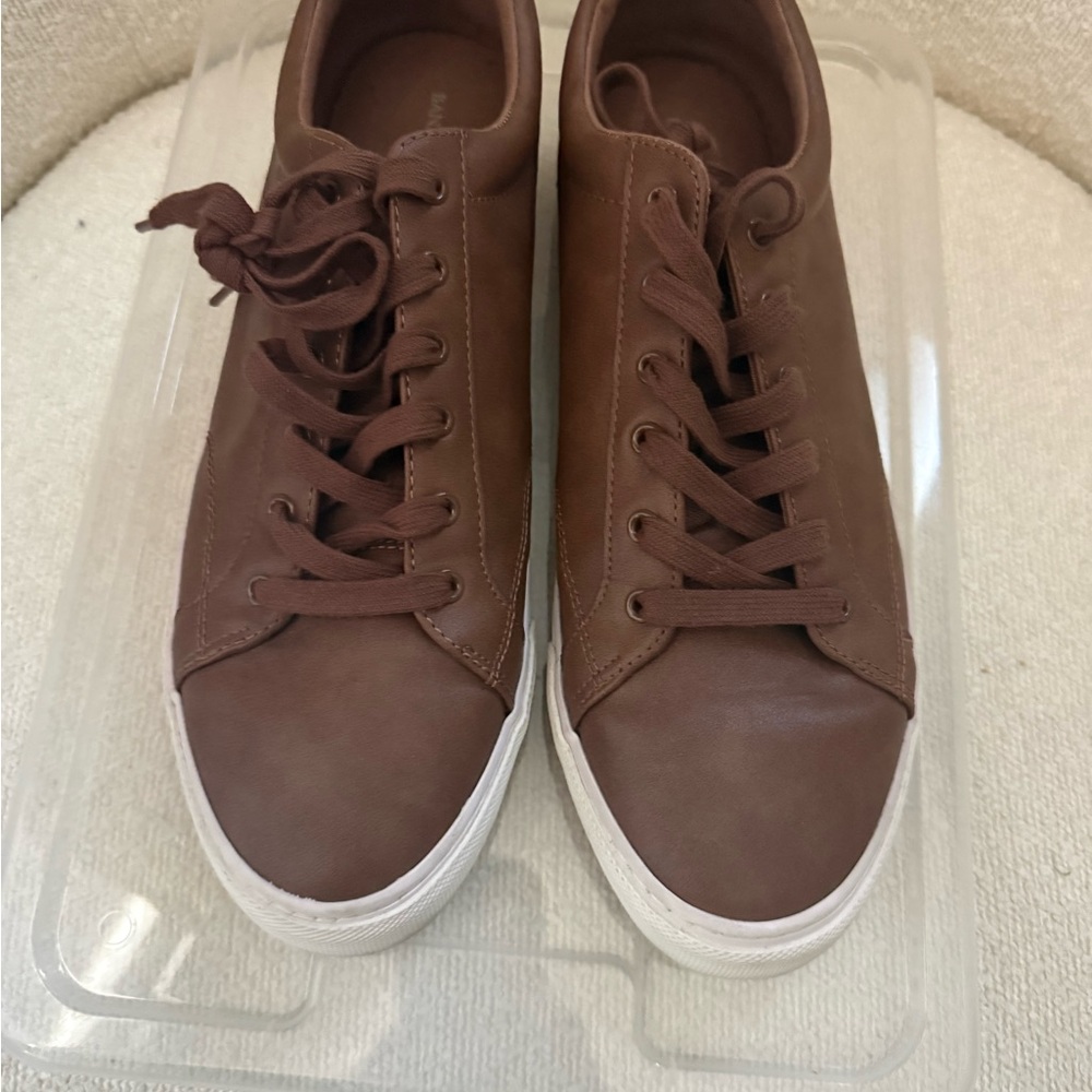 Banana Republic Men's Casual Low-Top Sneakers in Brown